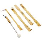 6955114974577a Bamboomn Piece Set Traditional Back Scratcher And Body 6955114974577