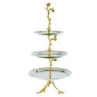 70033 Leeber Golden Vine Hammered Server 015227700336