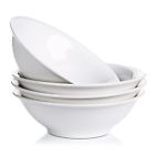 709112842668 Unbranded Porcelain Bowl Natural White Set Of