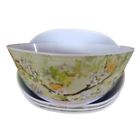 709527417550 Undisclosed Beaded Square Blossom Melamine Bowls