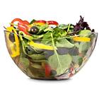 712038649976 Zanzer Clear Glass Serving Salad Bowl Mixing Oz