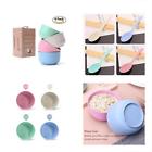 712424117270 Snack Bowls Set Of With Spoons Assorted Colors