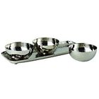 0152273 72519 Leeber Hammered Bowl Set With Tray 015227725193