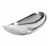 72651 Elegance Hammered Oval Centerpiece Bowl Silver 759284009659