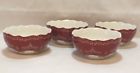 727870055472 Fifth Winter Lace Red White Porcelain Holiday Soup