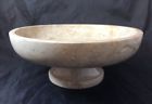 736105747587 Creative Home Stone Marble Fruit Bowl On Pedestal