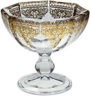 740102260093 Unbranded Classic Touch Vivid Footed Dessert Bowls Set