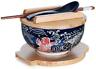 7445010614602 Needzo Japanese Soup Bowl With Wooden Lid And
