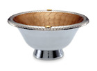 7480030 Julia Knight Queen Bee Pedestal Bowl Toffee Brown 814739017464
