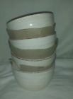 750575 Tag 6 Dishes Sonoma Cereal - Ivory " Lot 4 Dinnerware Bowl