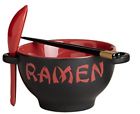 771 World Market Ramen Noodle Bowl Set With Spoon 0706949464506