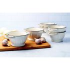 77165 Fluted Bowl Set Stoneware Soup Cereal Fruit Salad 7110109977165