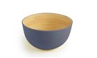771659173819 Brilliant Gray Colored Bamboo Bowl Inches Set Of