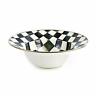 793842511437 Courtly Check Serving Bowl Large Dish Enamel