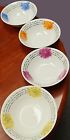 794560368389 Unbranded Contemporary Floral Soup Bowls Set Of Colors