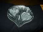 8 3x---- Shape--8 2 Clear Plates--tulip Frosted 1 Set B1 " -reduced