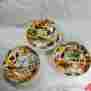 804087 Wine Country Williams Sonoma Set Of 3 2009 M Lange Round Small Bowls 5 4 Retired Series