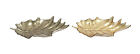 7586473 80569 Benzara Glass Leaf Bowl 758647805693