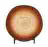 23ind 80571 Benzara Gls Brn Rim Bowl W Mtl Stnd New 758647805716