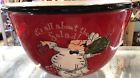 11-3-4 816282020090 Unbranded Huge Red Salad Bowl Its All About