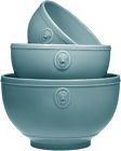 7864609 81900 Home Essentials Set Of Earthenware Teal Lions Head 786460819009