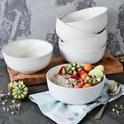 13302550609 827084 Farmhouse Stoneware Bowls Set White