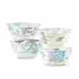 836765 Collage Lenox Alice Drew Set Of 4 Dessert Bowls By Nib Retired Rare Nrfb Vhtf 882864432025