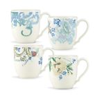 836766 Collage Lenox Alice Drew Mugs Set Of 4 Coffee Tea Cocoa By Nib Retired Rare Nrfb 882864432032