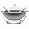 840102114980 Jumbl Stainless Steel Salad Bowl Set Dome Lid