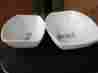 851538 Scuplture Lenox Entertain 365 Sculpture Bowl 2 Piece Set White 882864541444