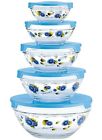 852038001142 Imperial Home Blue Flowers