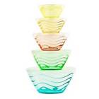 852038009162 Imperial Home All Purpose Glass Bowl And Food Storage Containers 10 Pcs Set Lunch
