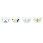 856476  Dansk Burbs Blue Party Bowl Set Multicolor 732316765761