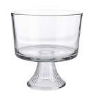 86605l13 Anchor Hocking New Clear Glass Trifle Pedestal Footed 076440866056