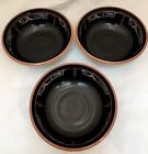 8682 Noritake Desert Fire Stoneware Set Of Soup Cereal Bowls Lot