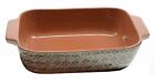 8718533868289 Kaemingk French Countryside Green Blue Flower Rectangular Terracotta 257554075712