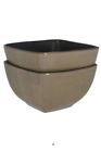 886221492493 American Chateau Set Vintage Sand Brown Large Stoneware