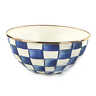 89400-240 Royal Check Enamel Everyday Bowl Small