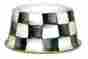 89700 Mackenzie-childs Courtly Check Enamel Pet Dish Small