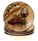 43243 9.5-inch Certified Inter International Tuscan View Soup Pasta Bowl Set Of 4 730384091317