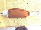 9004p Bon Chef Wood Body Salmon Dish