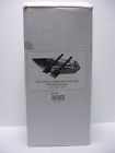 02819989 9089 Godinger New Fine Polished Aluminium Boat Salad Bowl With Wood Servers