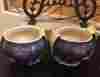 91016411213100 Lion Head Soup Bowl Le Creuset 2 Heritage Stoneware 20 Oz Cassis Eggplant Purple