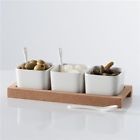 910585 Torre Tagus Evora Cork Ceramic Set Of Bowls 626404221102