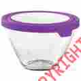 91880 Anchor Hocking Mixing Bowl Glass W Lid 3 Qt 076440918809