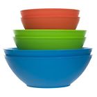 9258 Us Acrylic Fresco Plastic Mixing And Serving Bowls 696399034131