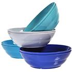 9283 Us Acrylic Sonoma Plastic Bowls Set In Coastal 080844092836