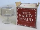 9571100 Williams Sonoma Petite Candy Stand Dish Glass For Presenting Holiday