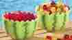 97913 Wmg Set Of 2 Watermelon Serving Bowls