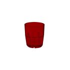 9909-1-r Bahama Red Ounce Double Rocks Glass Dozen Enterprises 015845990935